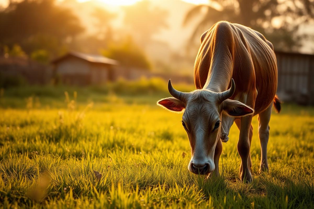 A2 cow grazing